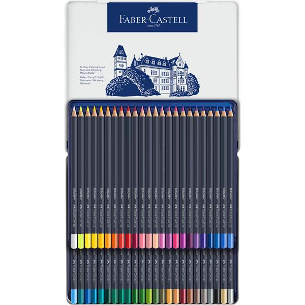 ファーバーカステル 色鉛筆セット ゴールドファーバー 48色 缶入 FABER