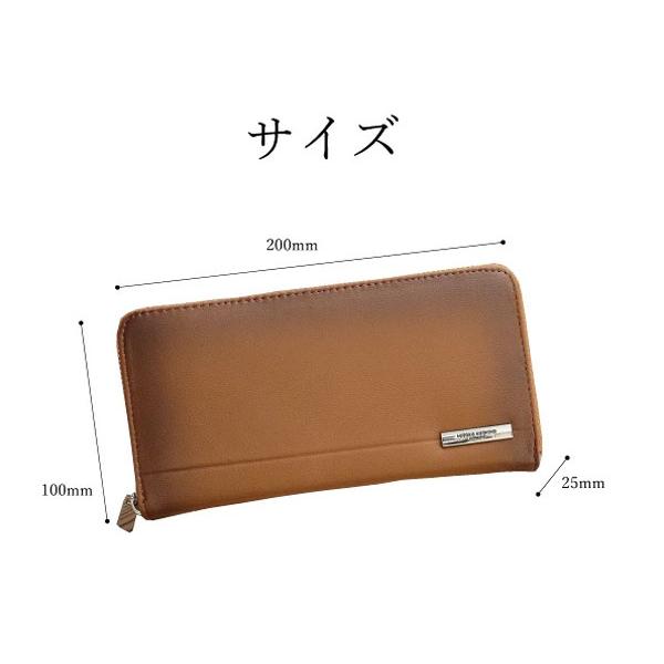 HIROKO KOSHINO（ヒロコ コシノ） 本革 長財布 ラウンドファスナー