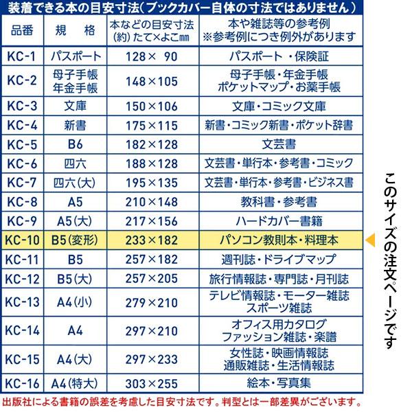 CONCISE（コンサイス） 抗菌クリアカバー B5(変型)サイズ パソコン教則 