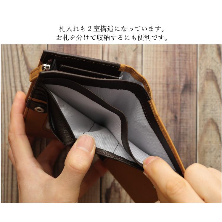 姫路レザー やわらか財布 縦型折りたたみ財布 L字ファスナー 二 姫路レザー やわらか財布 縦型折りたたみ財布 L字ファスナー 二