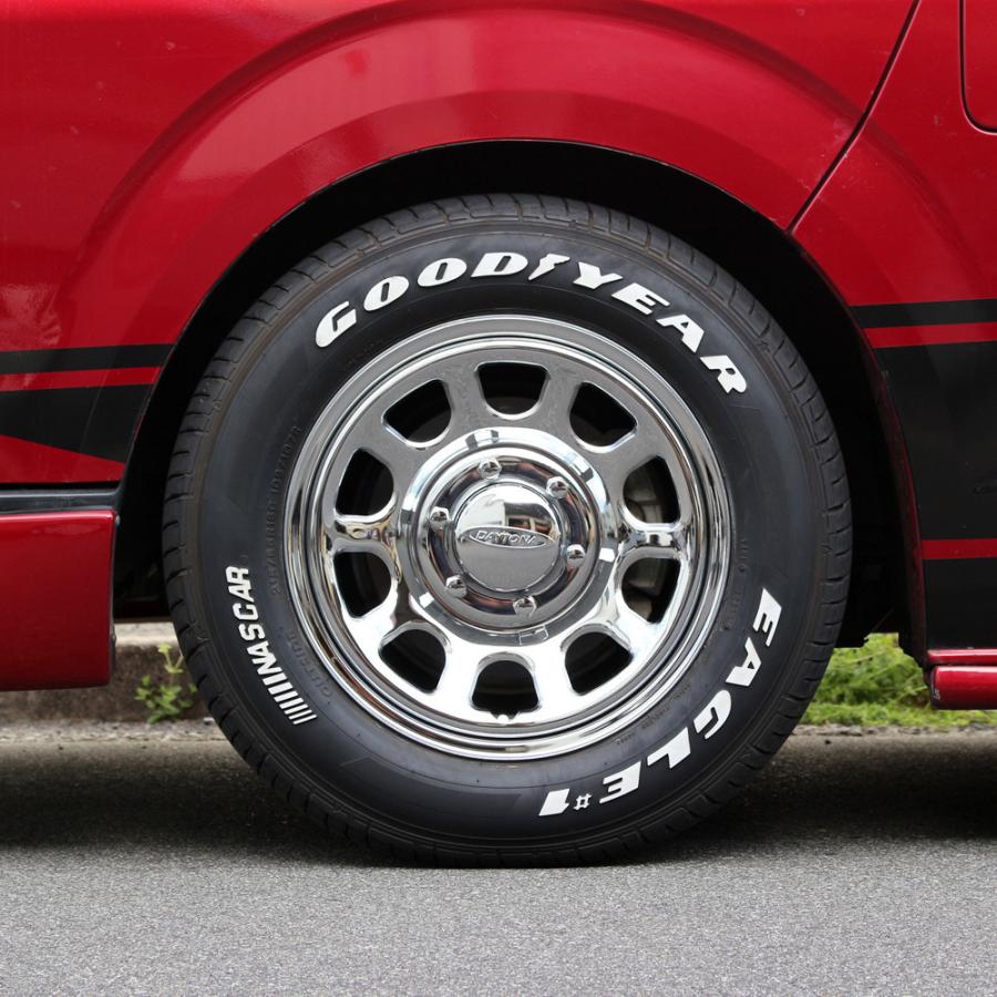 デイトナ　ハイエース用 6.5-16　6H　+38 中古スチールホイール DAYTONA（車） デイトナ 16インチ ホイール 16×6.5 +38 6H 139.7