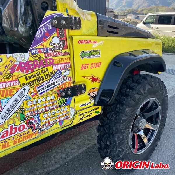 SJ30/JA71/JA11/JA12/JA22 ジムニー +90mm オーバーフェンダー