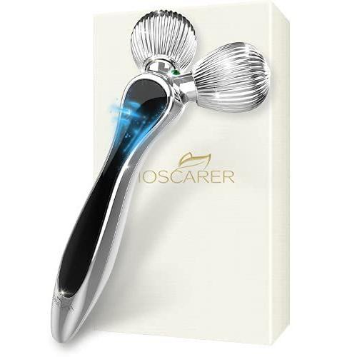 美顔ローラー Ipx7防水 Ems 美容ローラー マイクロカレント 3d 充電不要 顔 ボディ 全身 美肌