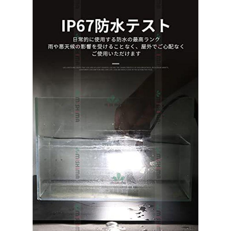 6台セット　コンパクト　小型　led　LED作業灯　作業灯　角型　ledライト　拡散　12v　10ｗ　広角　路肩灯　24V　タイヤ灯　12V