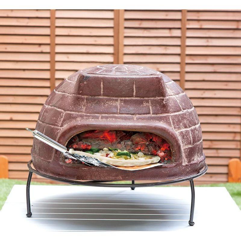 代引き人気武田コーポレーション ピザ・窯・オーブン・暖炉・バーベキュー メキシコ製 チムニー ピザ窯 (MCH060) 調理器具 