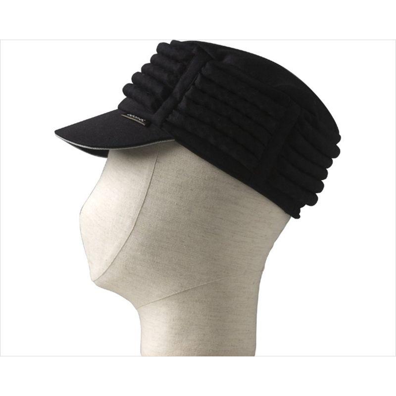 特殊衣料　頭部保護帽　ブラック　2-9053-04　2083