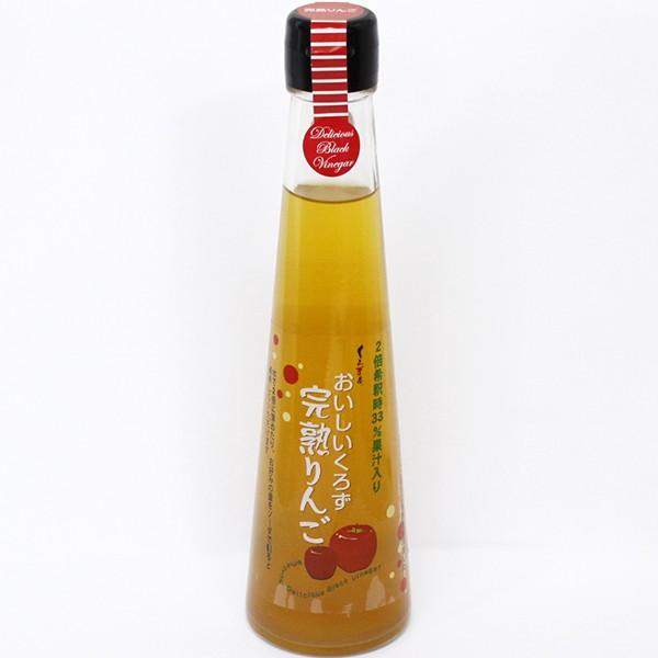 くろず屋 おいしいくろず 完熟りんご 200ml | 