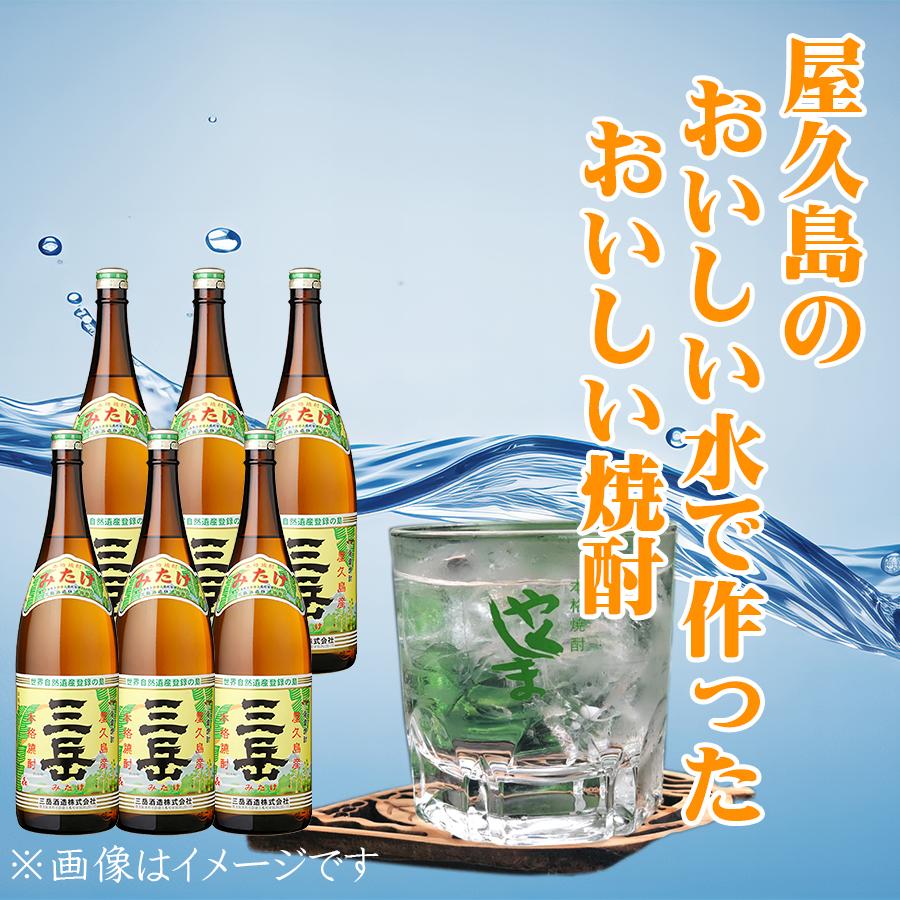 三岳 焼酎三岳 屋久島 鹿児島 三岳酒造 芋焼酎 おいしい焼酎 人気焼酎 おすすめ 焼酎三岳1800ml×6本 | 三岳 | 02