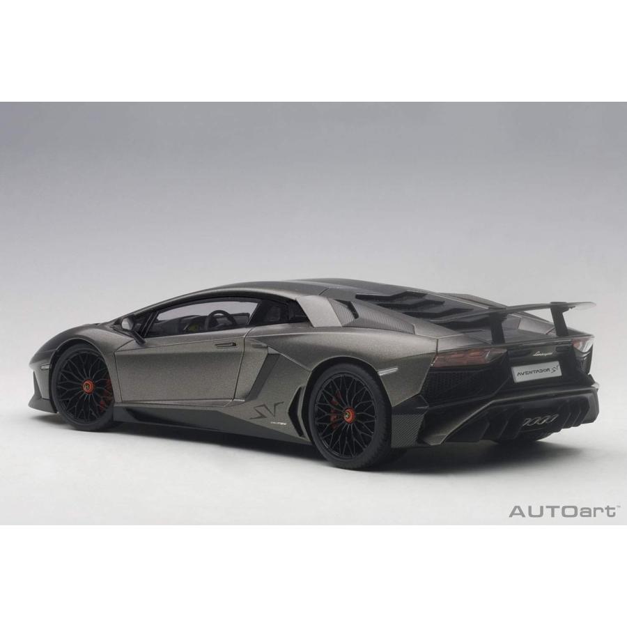 AUTOart 1/18 ランボルギーニ アヴェンタドール LP750-4 SV マット・グレー AUTOart 1/18 ランボルギーニ アヴェンタドール LP750 SV マット グレー