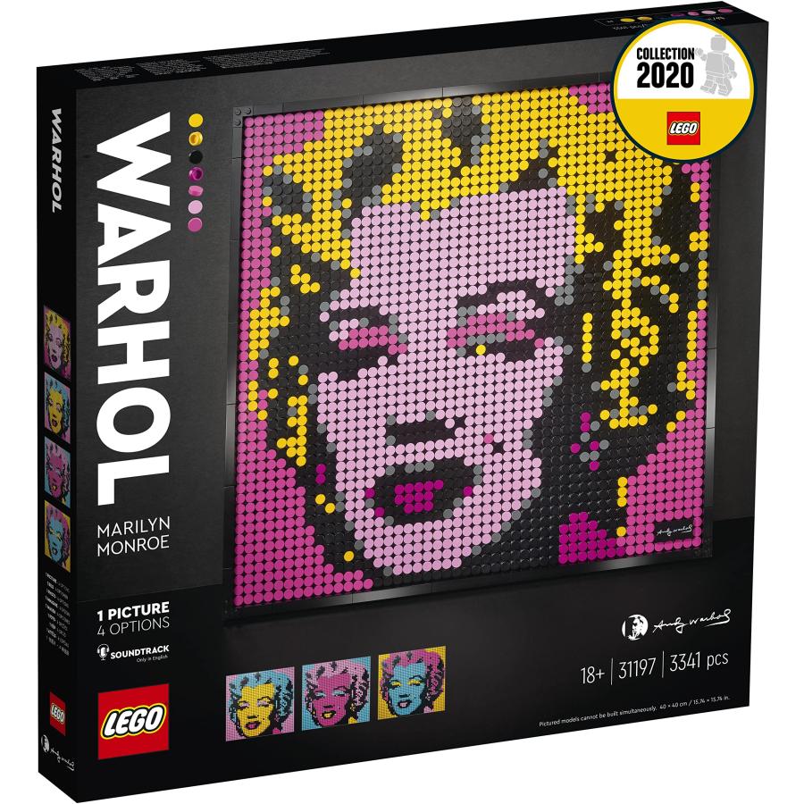 レゴ(leg0) レゴアート アンディ・ウォーホル:マリリン・モンロー 31197 レゴ leg0 ウォーホル マリリン レゴアート アンディ モンロー