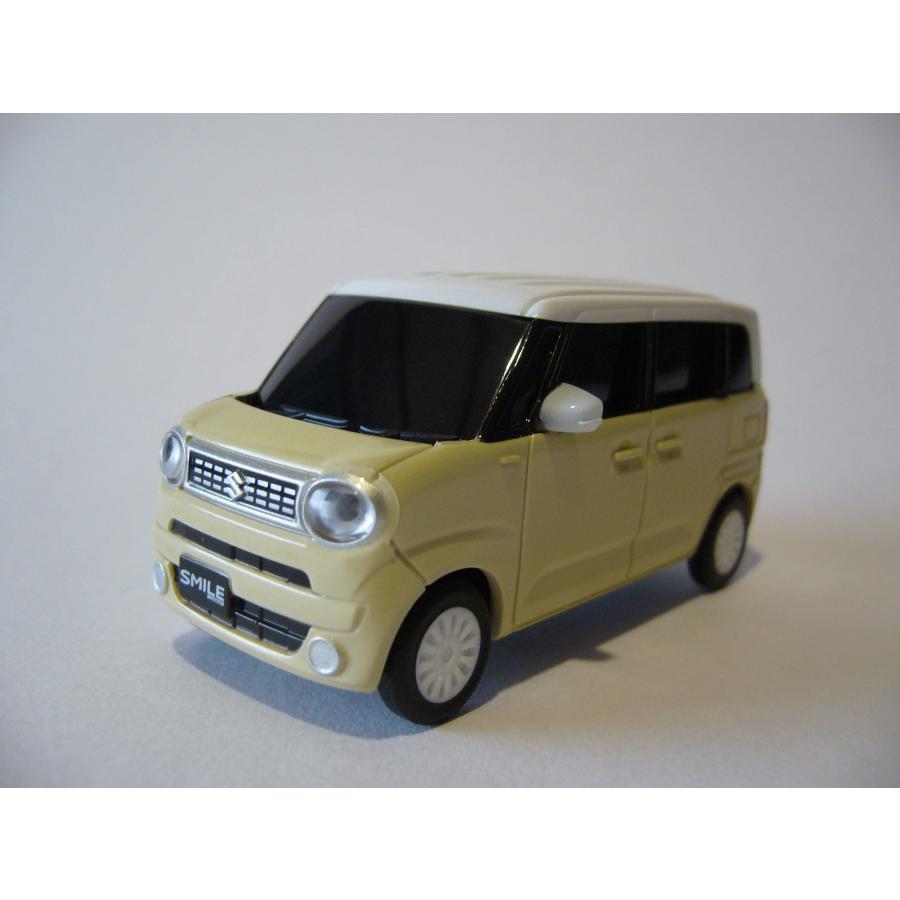 SUZUKI スズキ ワゴンRスマイル プルバックカー ミニカー シフォンアイボリーメタリックホワイト2トーンルーフ SUZUKI シフォンアイボリーメタリックホワイト2トーンルーフ プルバックカー スズキ ミニカー ワゴンRスマイル W1090223502(9887円)