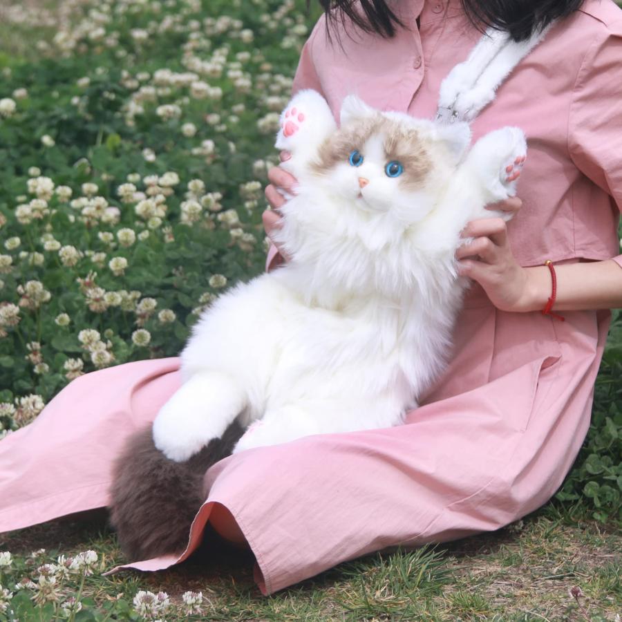 Chongker ハンドメイド リアルな猫型リュック 猫のぬいぐるみペット好きな人へのプレゼント 女性へのプレゼント (リュック) 女性へのプレゼント (リュック) リアルな猫型リュック 猫のぬいぐるみペット好きな人へのプレゼント ハンドメイド Chongker YWU1027348045(9317円)