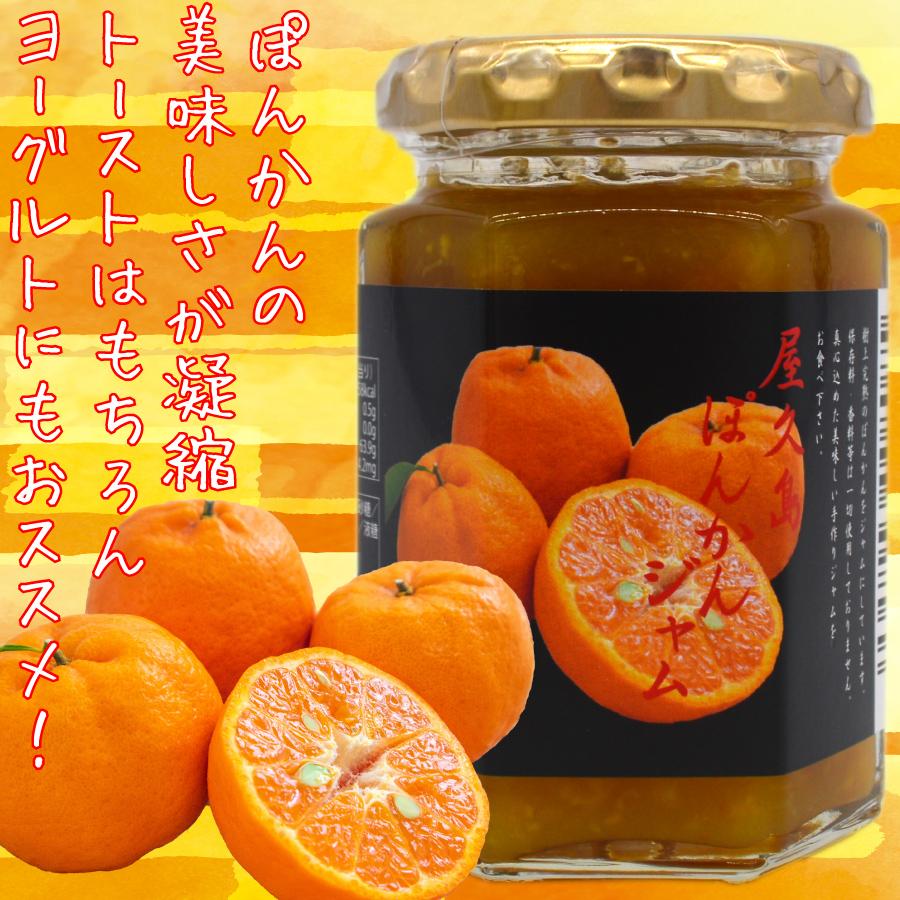 屋久島特産物 手づくり ポンカンジャム 150g お取り寄せ 屋久島名物 屋久島 お中元 贈り物 贈答 調味料 ジャム | 