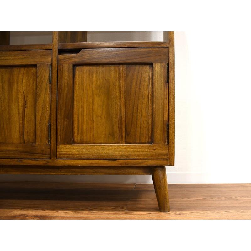 直接取引限定ヴィンテージ チーク無垢材パーテーション格子 【公式通販】