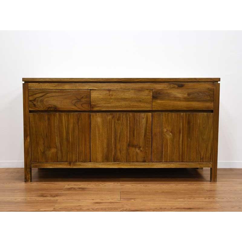 チーク総無垢材リビングボードキャビネットキッチンボードアジアン家具