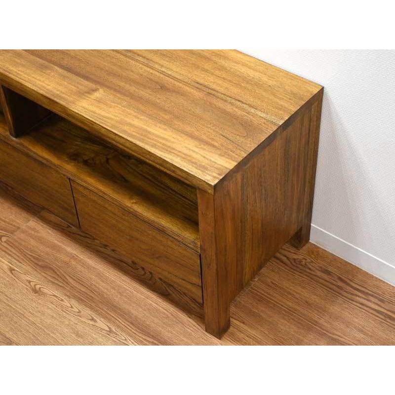 テレビボード チーク 無垢 幅115cm テレビ台 テレビスタンド おしゃれ