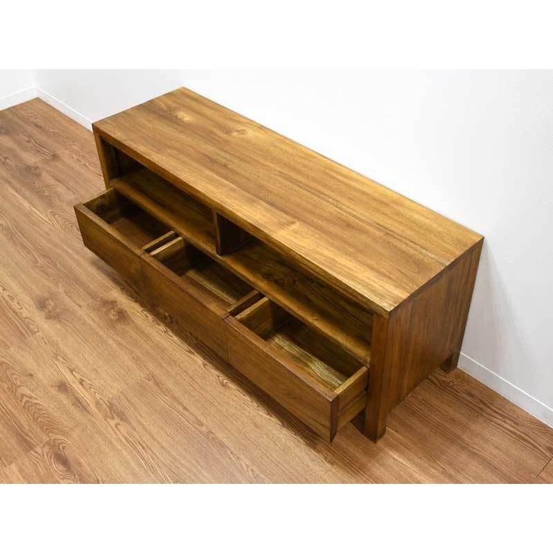 テレビボード チーク 無垢 幅115cm テレビ台 テレビスタンド おしゃれ