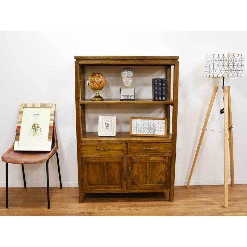 北欧チークビンテージキャビネット ブックシェルフ