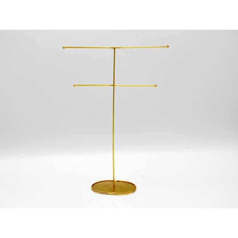 アクセサリースタンド T字 ゴールド オブジェ 金 木 かわいい 指輪 