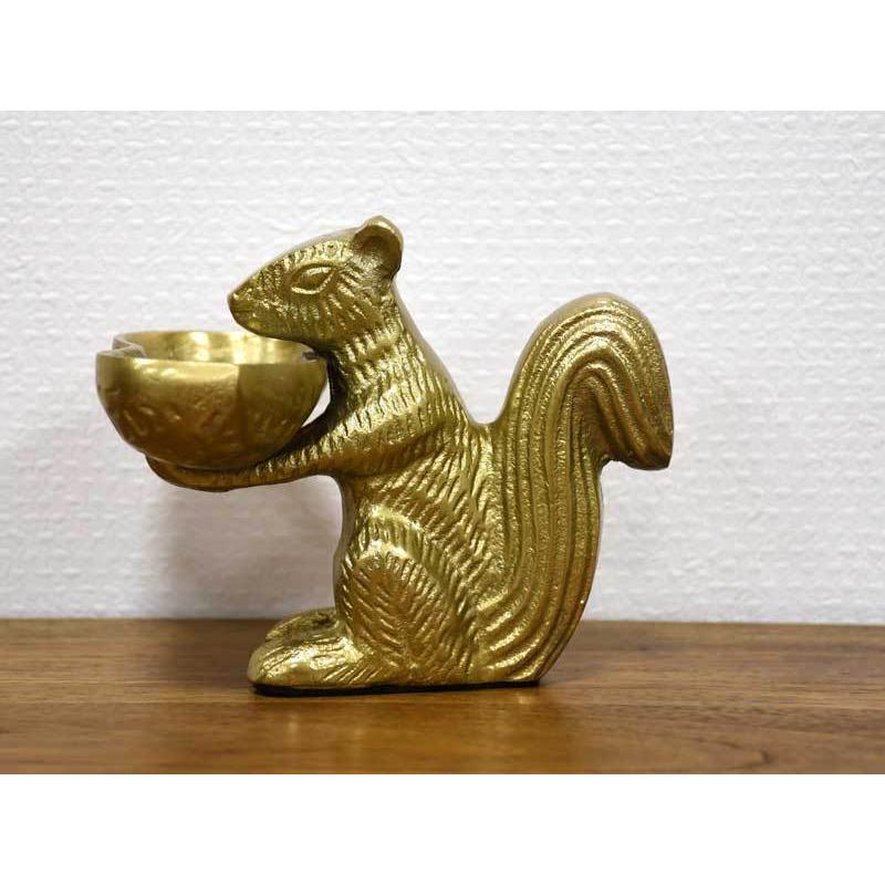 リス ナッツ トレイ ゴールド 金 おしゃれ オブジェ アクセサリートレイ 鍵置き インテリア 大人 かっこいい 小物入れ 置物 アジアン雑貨 Rde Dg4900h Babi Furniture 通販 Yahoo ショッピング