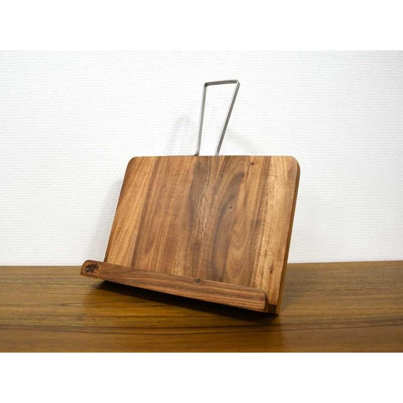 アカシア レシピスタンド ワイド ホルダー 木製 ディスプレイ タブレット Ipad ブックスタンド 本立て 飾り インテリア シンプル おしゃれ アジアン雑貨 Rdul k Babi Furniture 通販 Yahoo ショッピング