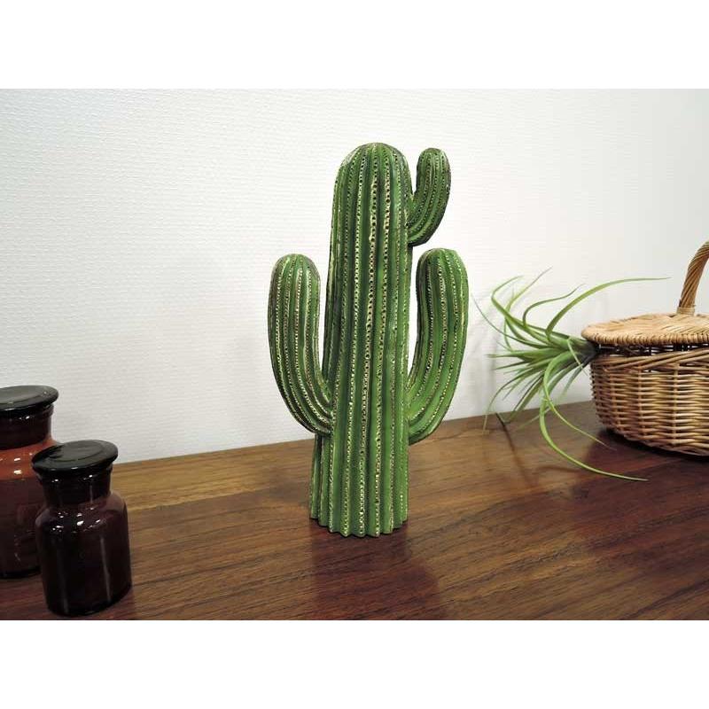 サボテン S 置物 オブジェ カクタス グリーン メキシカン クラシック