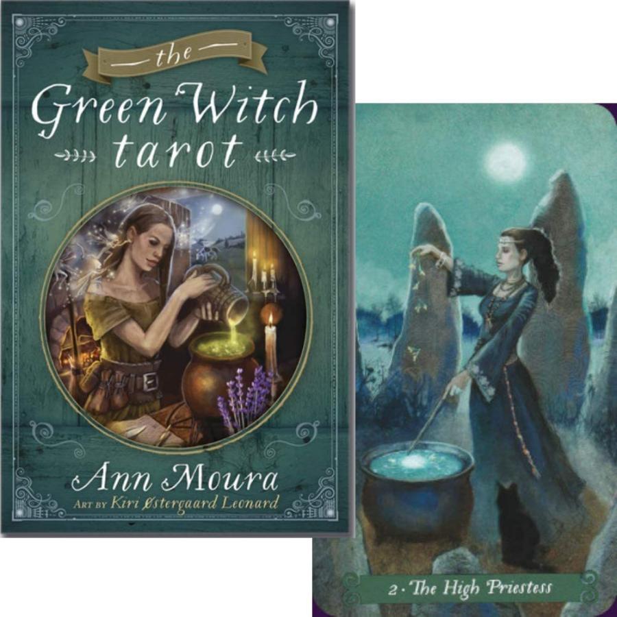 全ての タロットカード 78枚 タロット占い グリーン ウィッチ タロット The Green Witch Tarot 日本語解説書付き 正規品 即発送可能 Www Aproniaperu Com