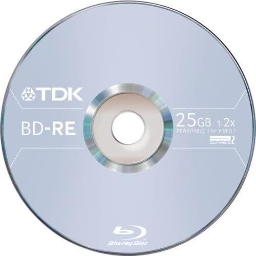 TDK ベアタイプ 録画用ブルーレイディスク 25GB 繰り返し録画用(書き換え型) 5枚パック BDV-RE25X5S｜babiloniao｜03