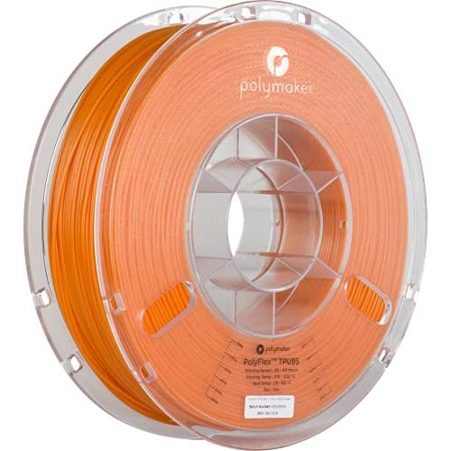 Polymaker とっておきし福袋 3Dプリンター用フレキシブルフィラメント 【SALE／57%OFF】 PolyFlex mm 1.75 オレンジ