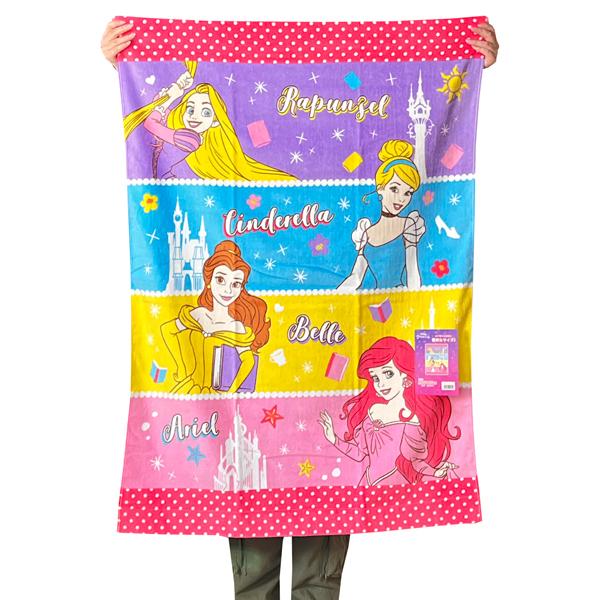 プリンセス マルチタオル テイクアップ Kl4440 女の子 タオルケット 子供 ディズニー キャラクター 林 タオル 好評