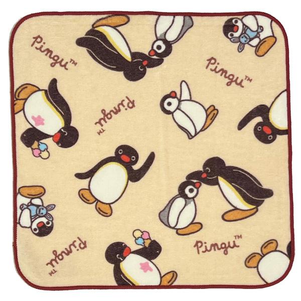 絵本 キャラクター プチタオル 25×25cm インクジェット ピングー 11