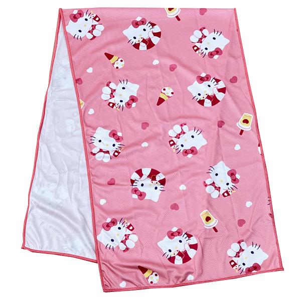 sanrio（サンリオ） クールタオル 濡らして使う ひんやりタオル