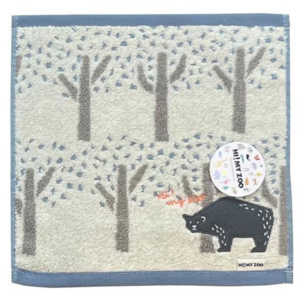 HI! MY ZOO プチタオル ハイマイズー 25x25cm ミニタオル アニマル