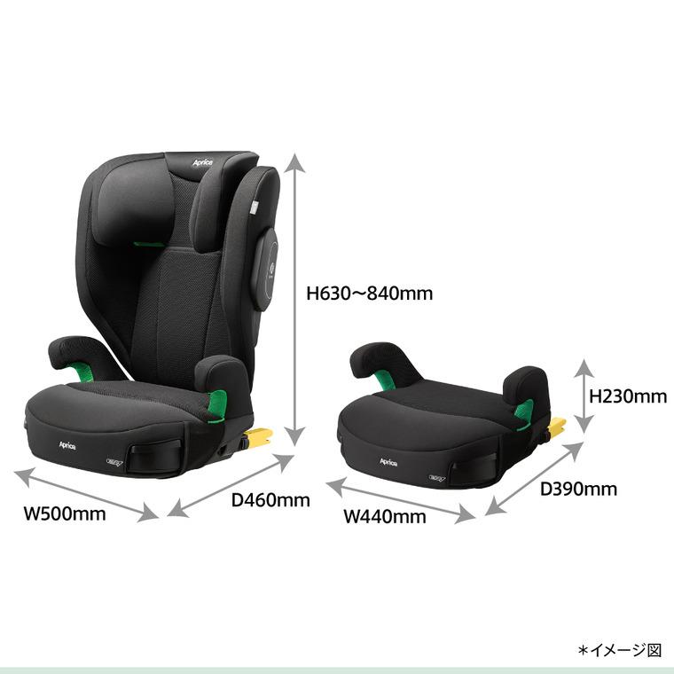 極美品　Aprica アップリカ ジュニアシート ISOFIX R129 ジュニアシート アップリカ ライドクルー ISOFIX AC Aprica 軽量 R129