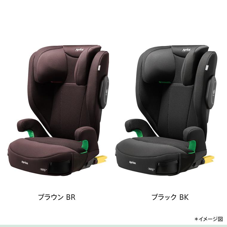 美品 Aprica ライドクルー ISOFIXブラック　 R129 ジュニアシート アップリカ ライドクルー ISOFIX AC Aprica 軽量 R129