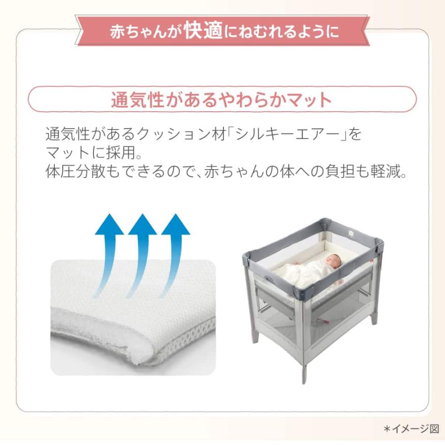 アップリカ ココネル エアー プラス AB ベビーベッド 対象 即納 1年
