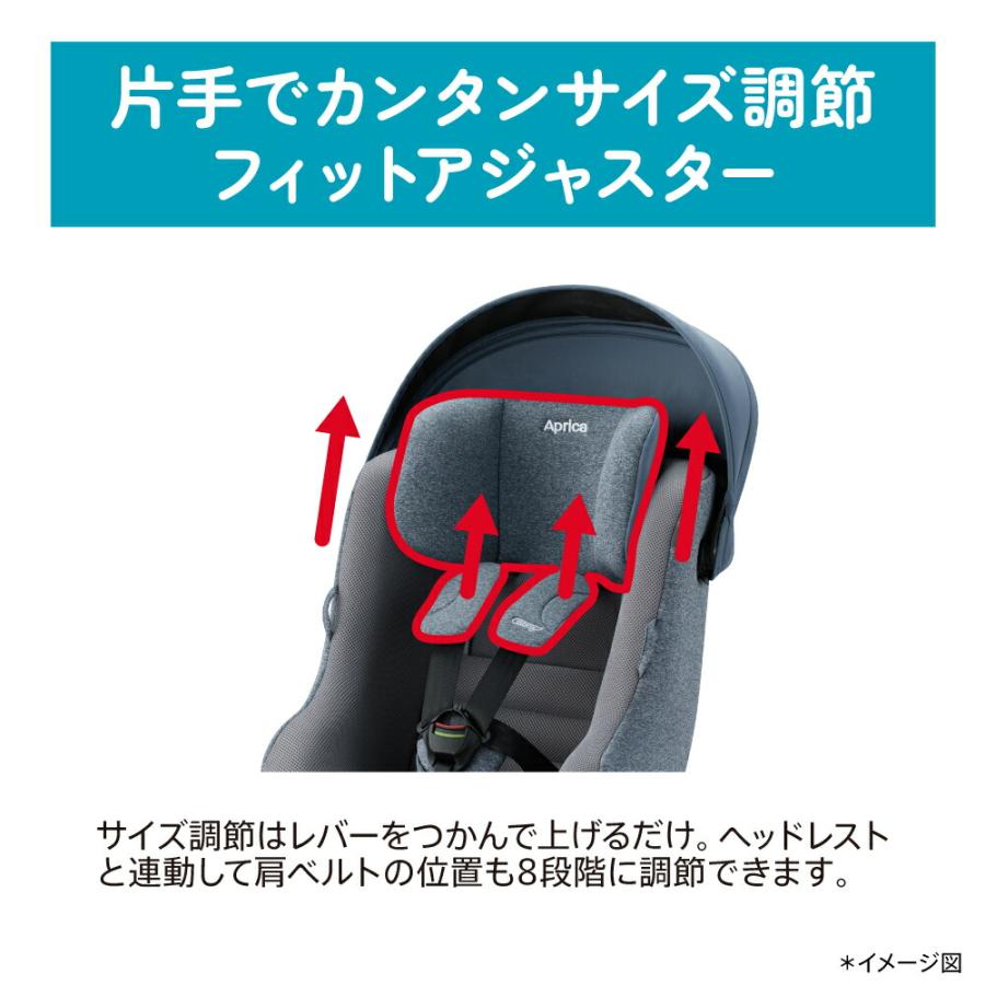 Cururila アップリカ クルリラ プラス ライト オウルネイビー NV 回転