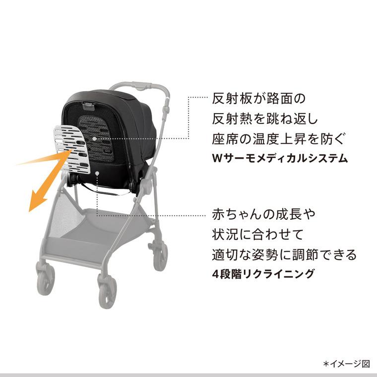 アップリカ ルーチェ フリー AC ベビーカー Aprica ロングユース A型