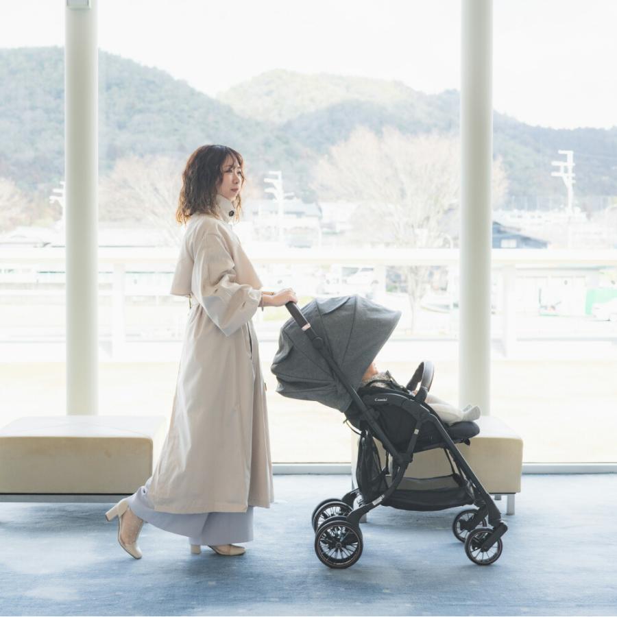 コンビ(Combi) スゴカル スイッチ(SUGOCAL Switch) エッグショック AS A型ベビーカー 即納 【生後1ヶ月の新生児から3歳まで使える】 送料無料の画像