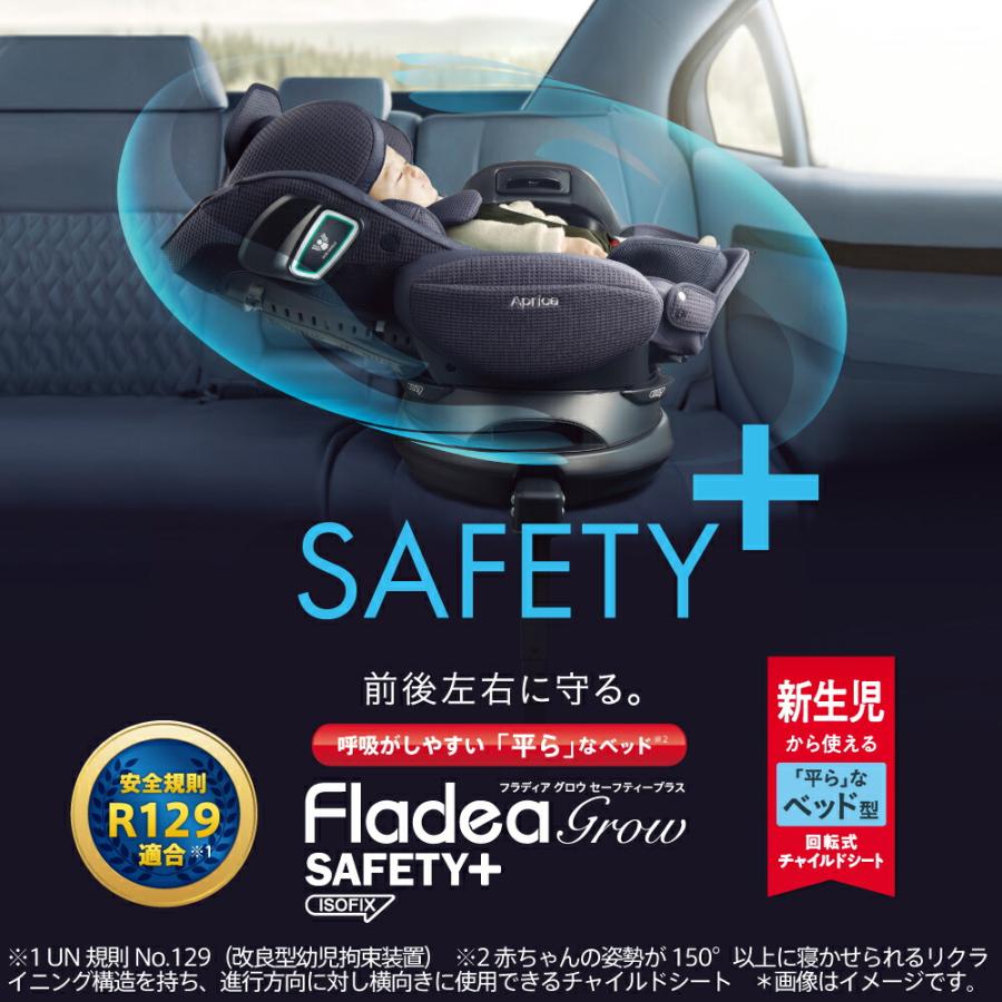 Fladea アップリカ フラディア グロウ ISOFIX セーフティープラス