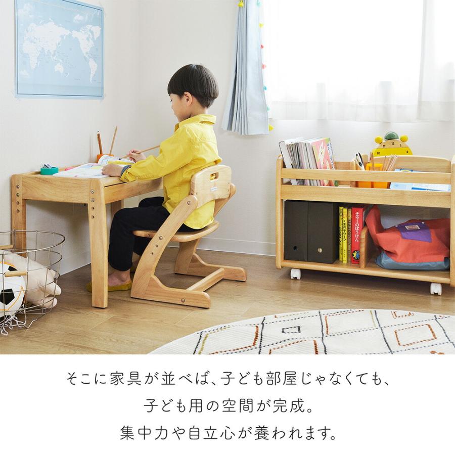 大和屋 yamatoya認定店 ブォーノ3 キッズデスク＆チェア N3 ナチュラル