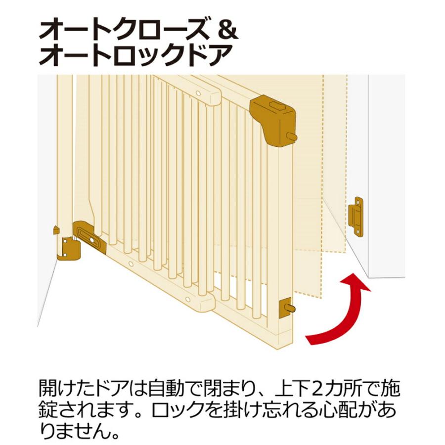 Richell（リッチェル）階段上でも使える木のバリアフリーゲート ベビーゲート Amazon.co.jp: リッチェル(Richell) 階段の上でも使える木のバリア