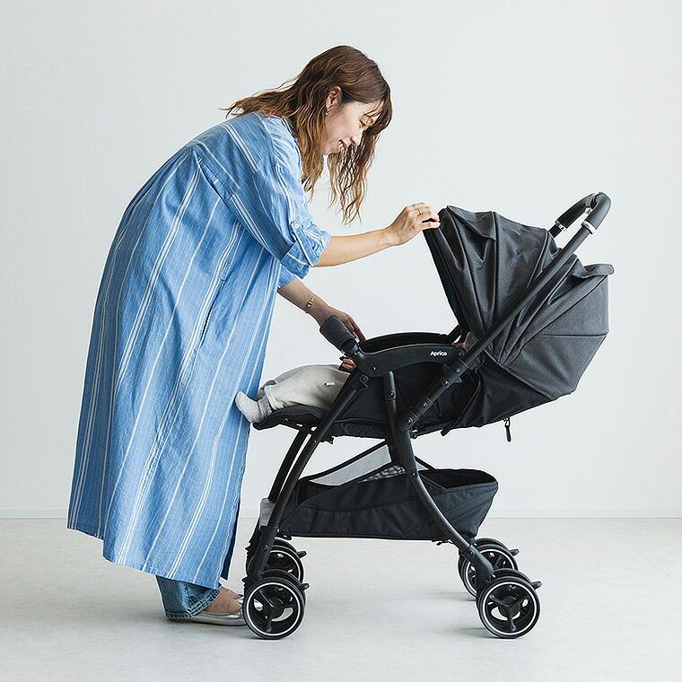 LUXUNA アップリカ ベビーカー 即納 ラクーナ クッション AG （送料