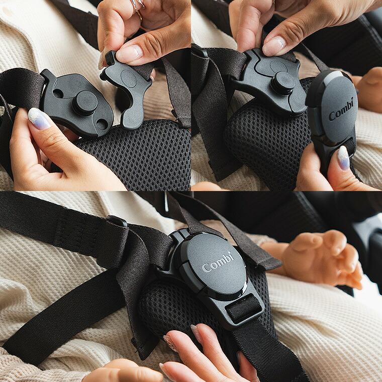 コンビ(Combi)  スゴカル エッグショック LA / ライトベージュ ダークグレー グレーアイボリー ベビーカー 即納 SG基準A型 軽量 マグネットの画像