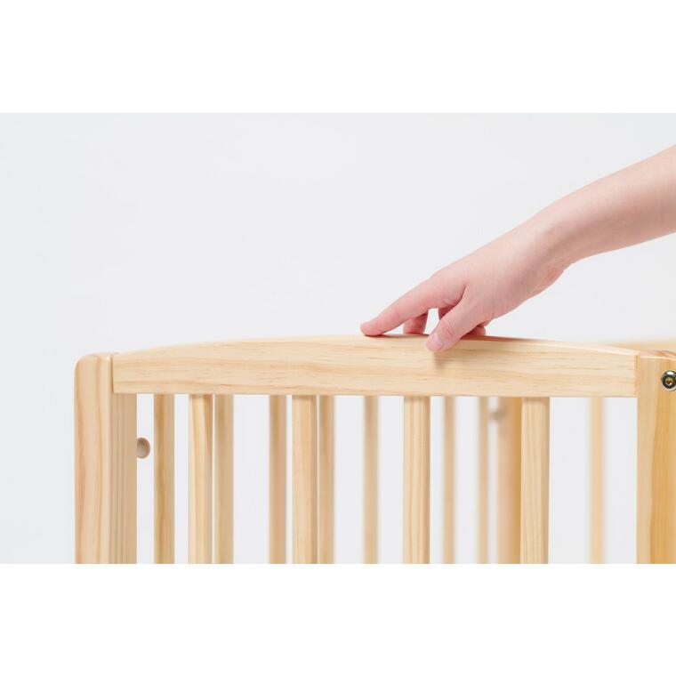 大和屋 yamatoya認定店 リビングコット ベビーベッド 送料無料