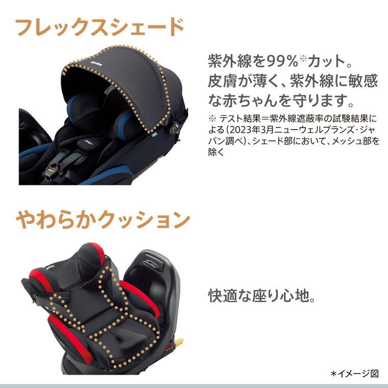アップリカ（Aprica） 即納 チャイルドシート フラディア プラス