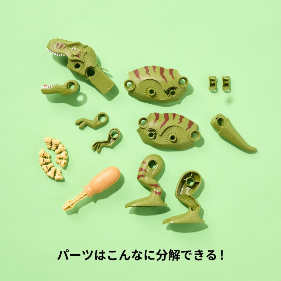 F.O.TOYBOX DIY TOY DINOS （4個セット） / 恐竜 組み立て 知育 玩具