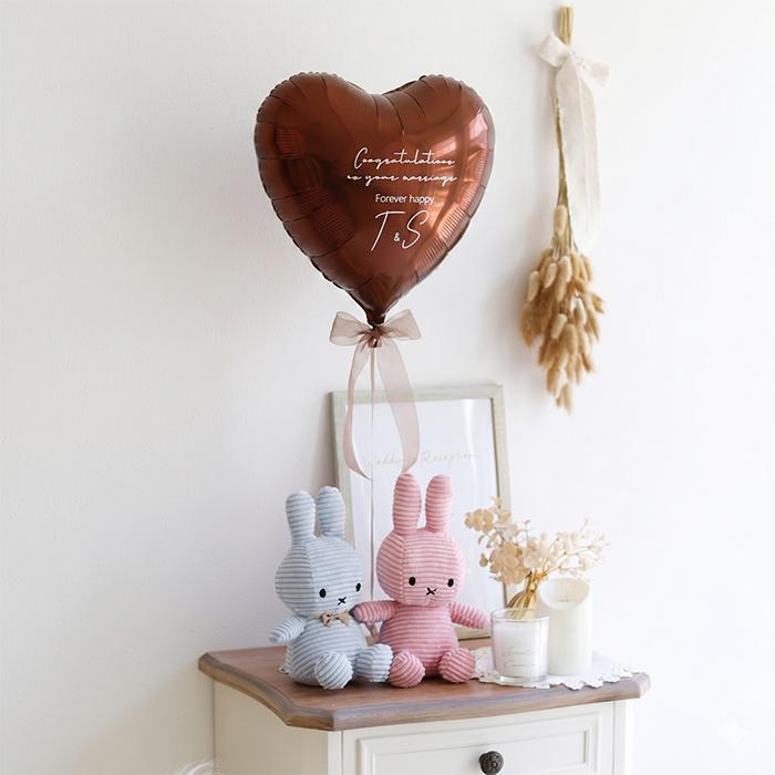 Miffy（ミッフィー） 電報 結婚式 ぬいぐるみ 祝電 結婚祝い バルーン