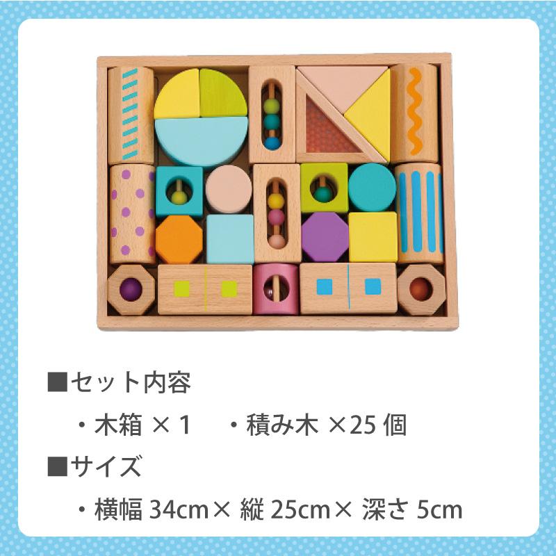 エド・インター（Ed・Inter） 木のおもちゃ 音いっぱいつみき