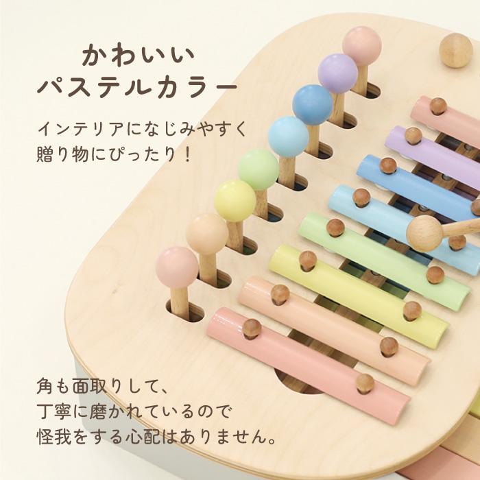 エド・インター（Ed・Inter） 木のおもちゃ 知育玩具 鉄琴 ラッピング